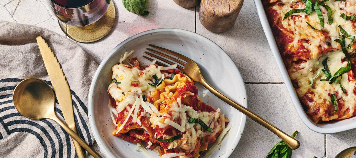 Veggie Filled Lasagna Roll Ups