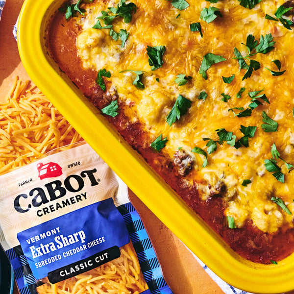 Cauliflower and Hamburger Casserole