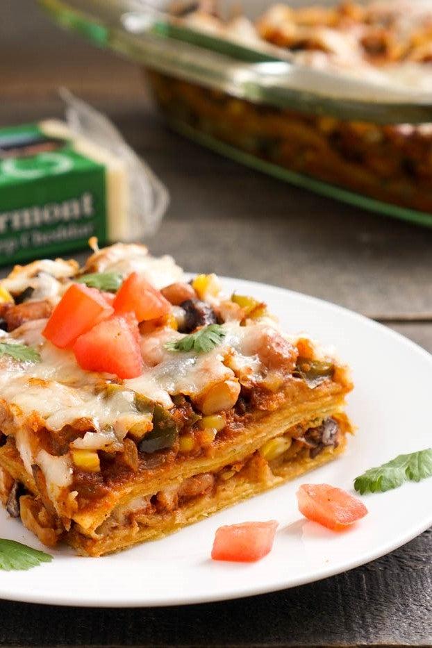 Vegetarian Enchilada Casserole