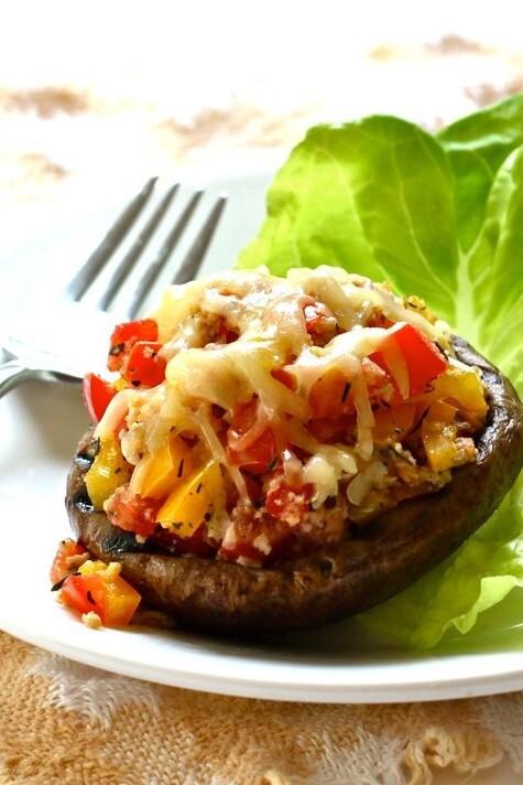 Cheese Stuffed Portobello Mushroom Recipe