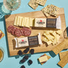 cheese board with Alpine and Farmhouse Cheddars