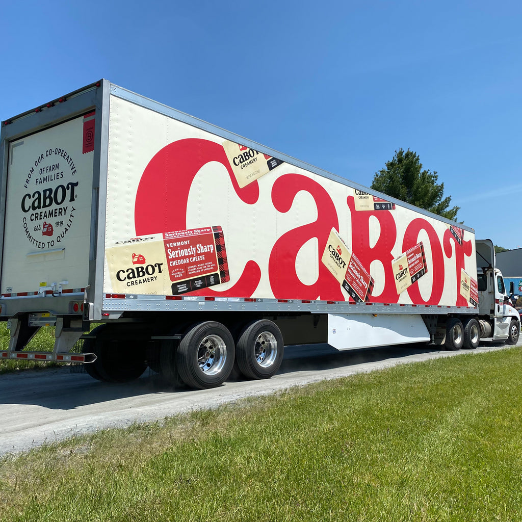 Cabot tractor trailer truck