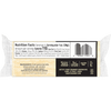 The back label of Cabot Creamerys New York Vintage Cheddar Cheese package displays nutrition facts, ingredients, and a barcode, including details on servings, calories, fat, cholesterol, sodium, etc., highlighting its origin from Cabot Creamery Cooperative.