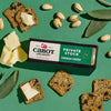 Private Stock Cheddar Cheese 8oz with pistachios, herbs and crackers