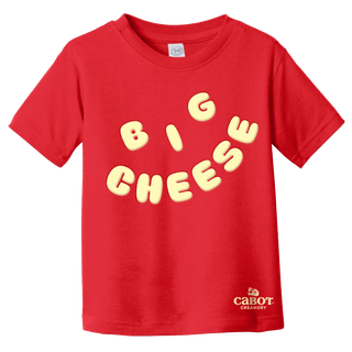Big Cheese Toddler T-shirt, Red