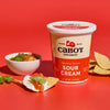 Cabot 1lb Sour Cream with chips and salsa