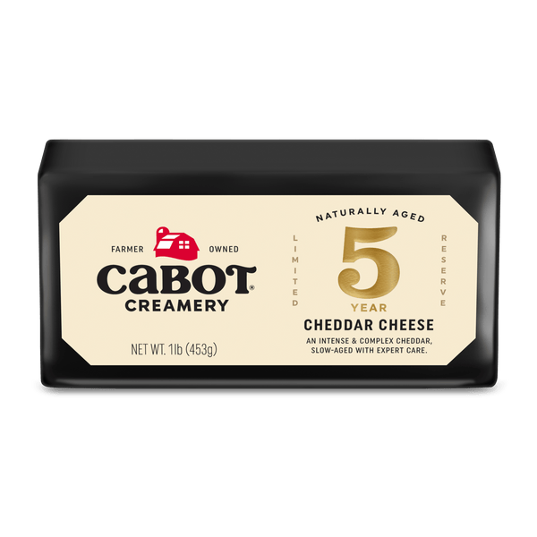 5 Year Cheddar Cheese – Cabot Creamery