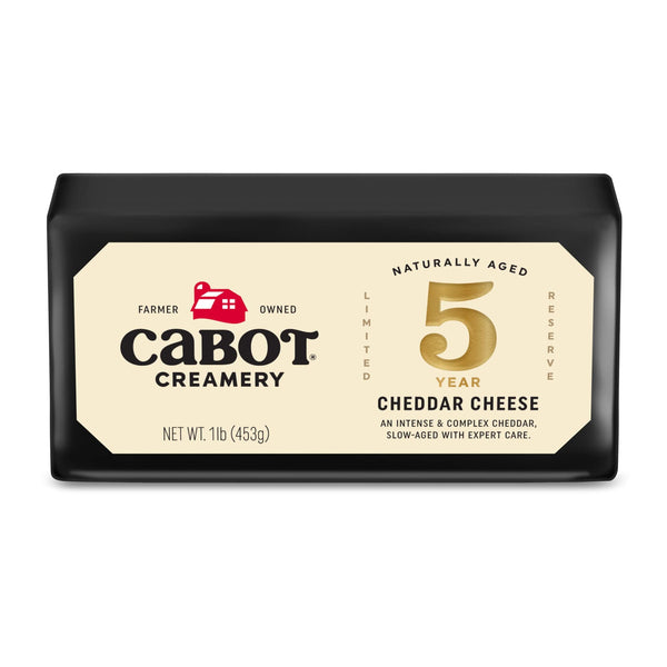 5 Year Cheddar Cheese – Cabot Creamery