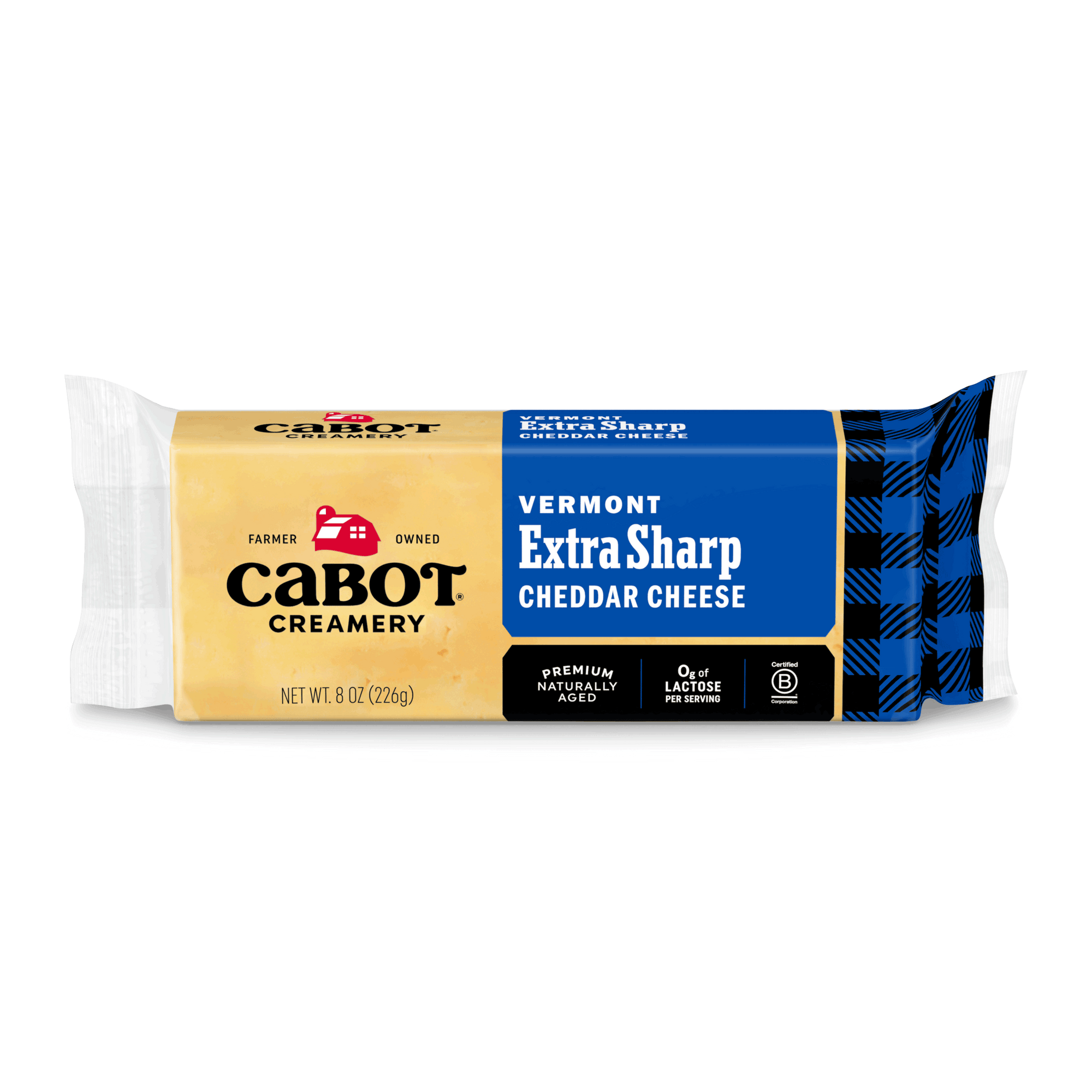 Extra Sharp Yellow Cheddar Cheese Block – Cabot Creamery