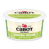 Cabot Creamery Garden Veggie Dip comes in a 12 oz container with a green and beige label—ideal for enjoying with salads or snacks.