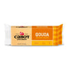 Cabot Creamery Gouda Cheese, in an 8 oz (226g) orange and cream package, delivers a supremely smooth texture and 0g lactose—making it a delicious, protein-packed snack.