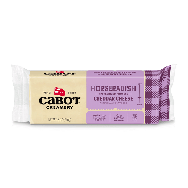 Horseradish Cheddar Cheese Block – Cabot Creamery