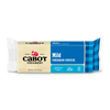 An 8 oz (226g) block of Cabot Creamery Mild Cheddar Cheese in blue and white packaging, labeled premium, naturally aged, lactose free, and gluten-free.