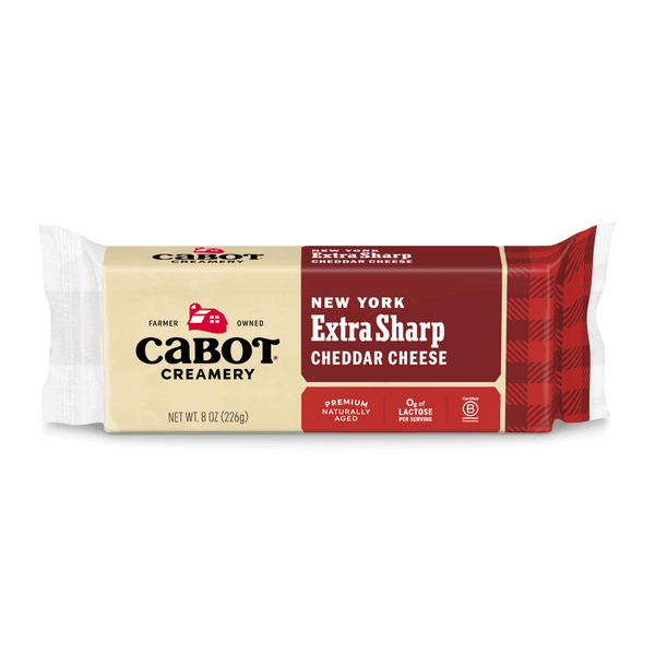 New York Extra Sharp Cheddar Cheese Block – Cabot Creamery