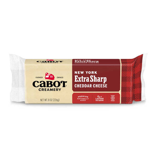 New York Extra Sharp Cheddar Cheese Block – Cabot Creamery