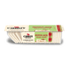 A 7 oz package of Cabot Creamery Pepper Jack Cheese cracker cut slices, with creamy spicy cheese slices visible through a clear plastic container and topped with a green and red label.