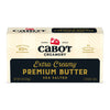 Cabot Creamery Extra Creamy Sea Salted Butter offers 83% butterfat for rich flavor. Farmer Owned, no artificial growth hormone, and includes two sticks (8 oz/226g). Enjoy premium salted butter thats deliciously creamy.
