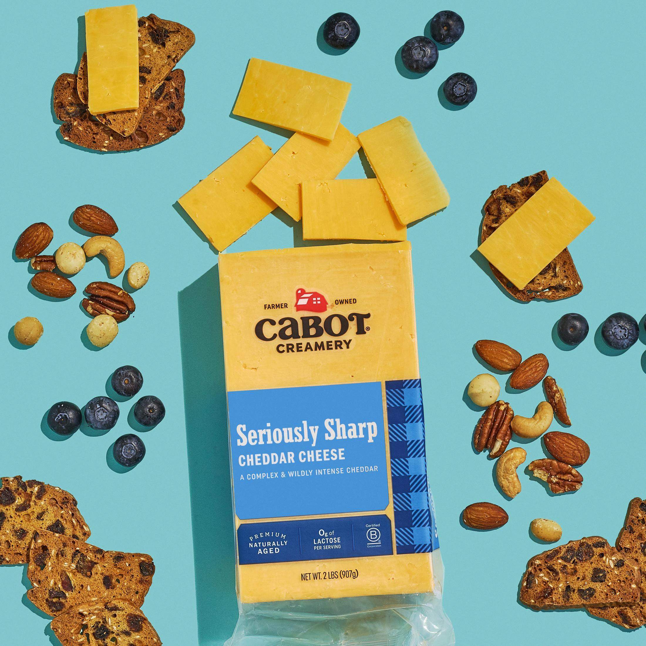 Sharp Yellow Seriously Sharp Yellow Cheddar Cheese – Cabot Creamery