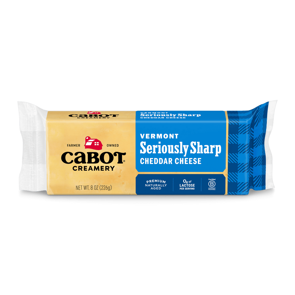 Seriously Sharp Yellow Cheddar Cheese – Cabot Creamery