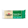 Cabot Creamery Vermont Sharp Cheddar Cheese, 8 oz (226g) block in green and beige packaging; labeled premium, naturally aged, and lactose-free.
