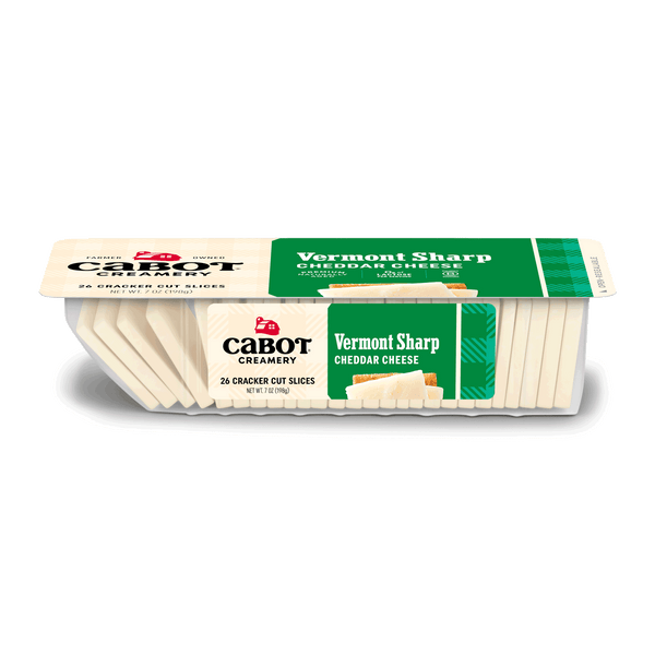 Vermont Sharp Cheddar Cheese Cracker Cuts – Cabot Creamery