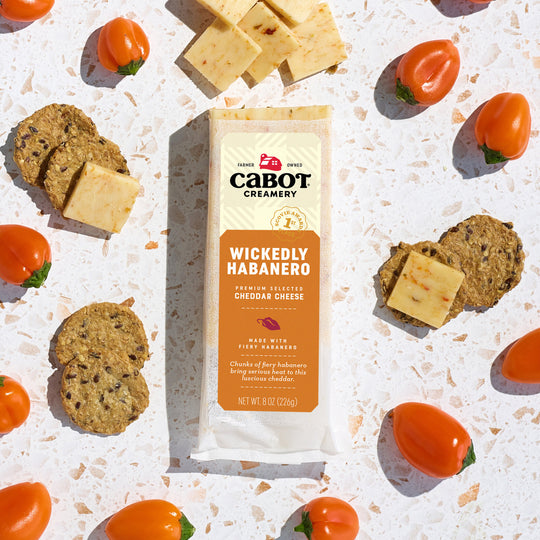 Wickedly Habanero Cheddar Cheese – Cabot Creamery