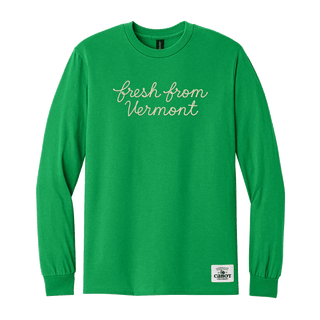 Fresh from Vermont Long Sleeve Chainstitched T-shirt