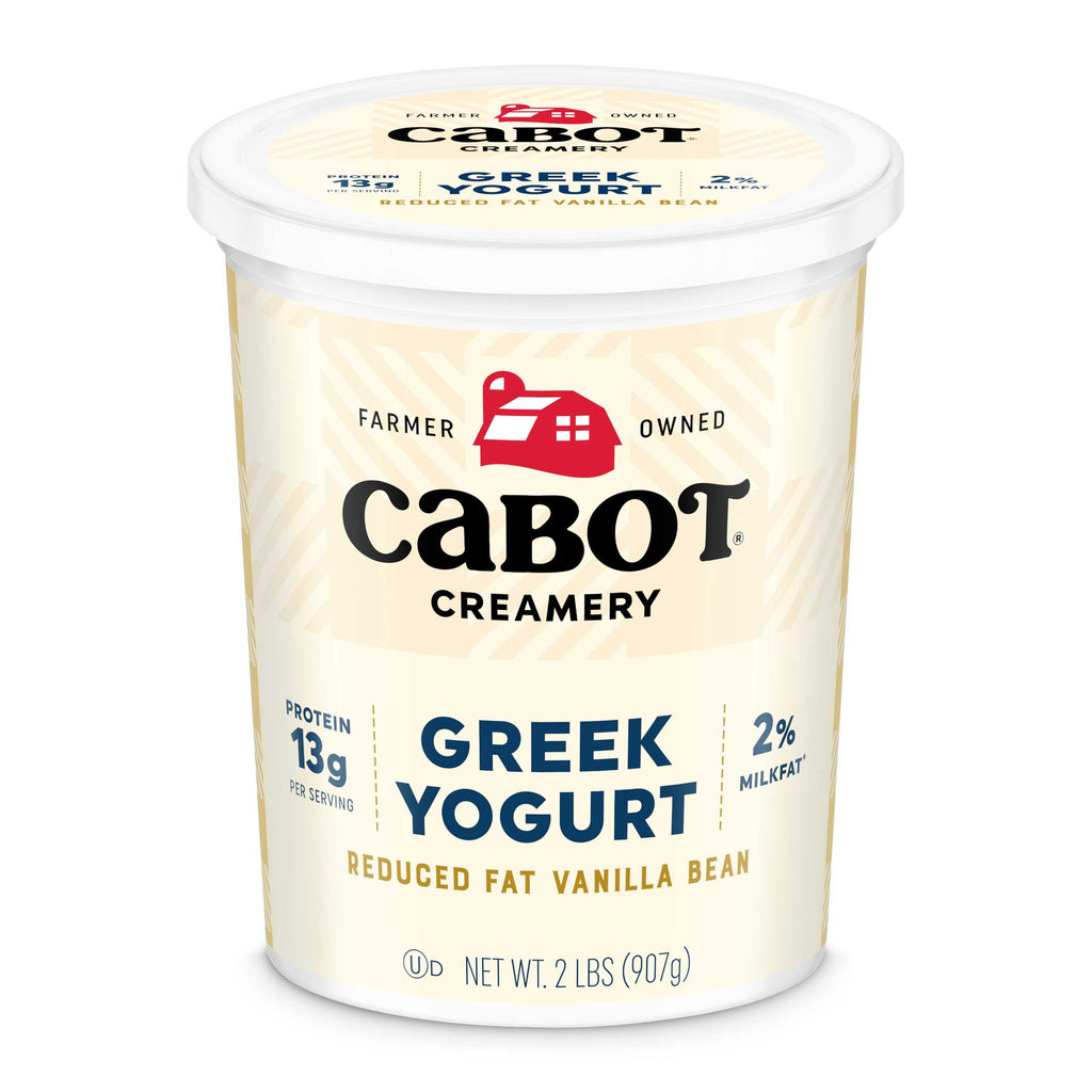 Cabot Greek Reduced Fat Vanilla Bean Yogurt