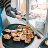 Cabot Grilled Cheese  served on the Cabot Cruiser to event attendees