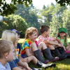 Kids in a field 