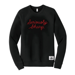 Seriously Sharp Chainstitch Crewneck