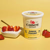 Cabot Triple Cream Vanilla Bean Greek Yogurt with Strawberries