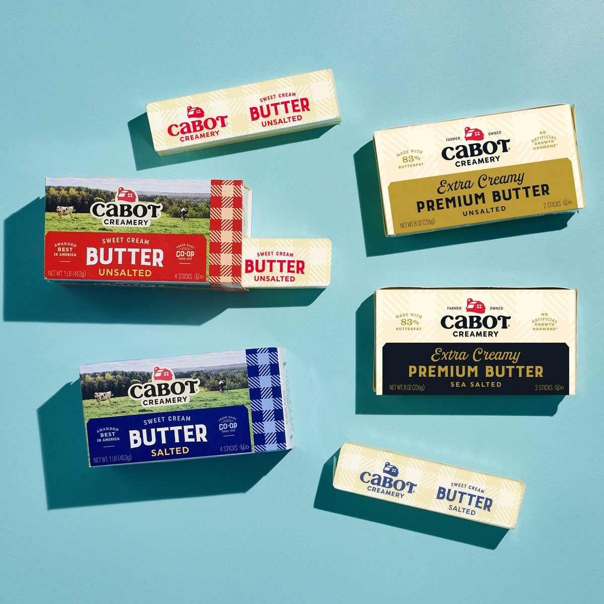 Cabot's Award Winning Butters – Cabot Creamery