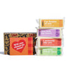 The Life Is Cheddar With You Gift Box by Cabot Creamery is a Valentine’s Day set with four aged cheeses, each with a playful label, plus a heart-shaped “Will you cheese be mine?” card—perfect for gifting to someone special.