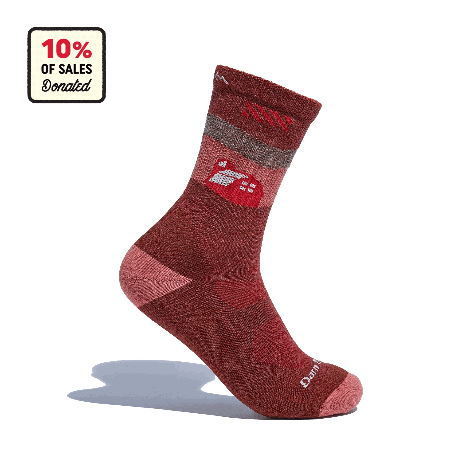 Cabot x Darn Tough Socks, Chestnut – Cabot Creamery