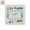 The Cabot x Always With Honor Bandana by New Duds features pixel-art farm icons and “Fresh From Vermont” with “Since 1919” below. A badge notes that 10% of sales are donated, honoring Vermont’s agricultural heritage.