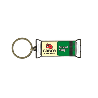 Vermont Sharp Charm Keychain