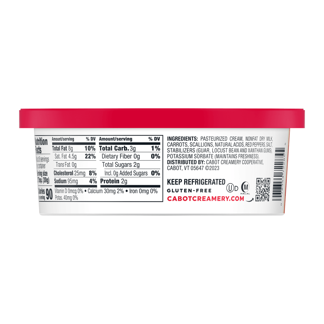 Garden Vegetable Cream Cheese Cabot Creamery