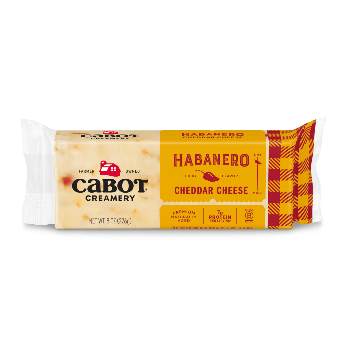 ピエールセギュノー　コニャック Habanero Cheddar Cheese Block – Cabot Creamery