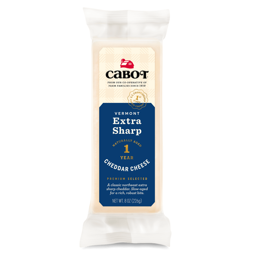 Cabot Creamery Extra Sharp Cheddar Cheese Cheese 8oz Deli Bar 