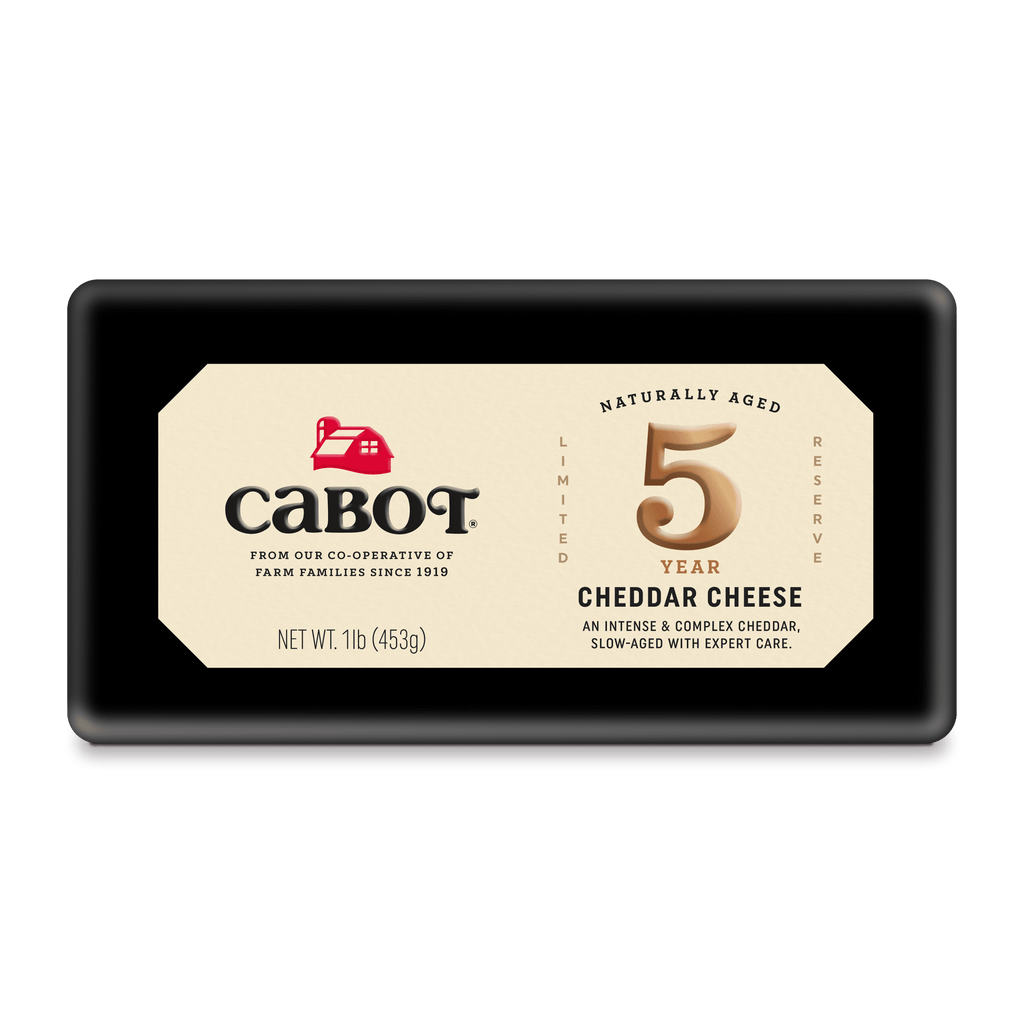 Cabot Creamery 5 Year Cheddar Cheese Cheese 1lb Dairy Bar 
