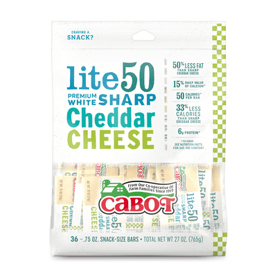 Lite50 Sharp Cheddar Cheese