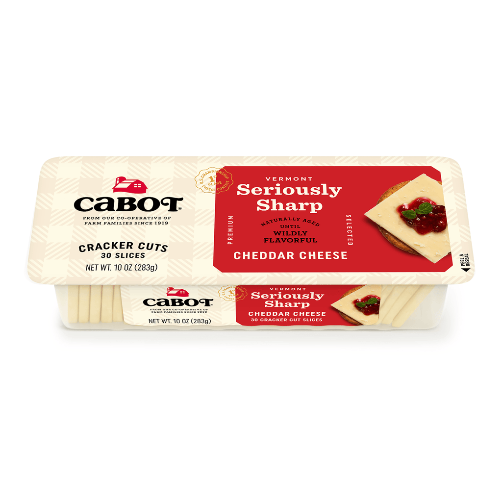 Cabot Creamery Seriously Sharp Cheddar Cheese Cheese 