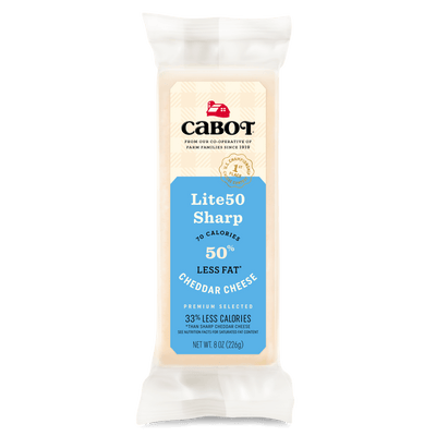 Lite50 Sharp Cheddar Cheese