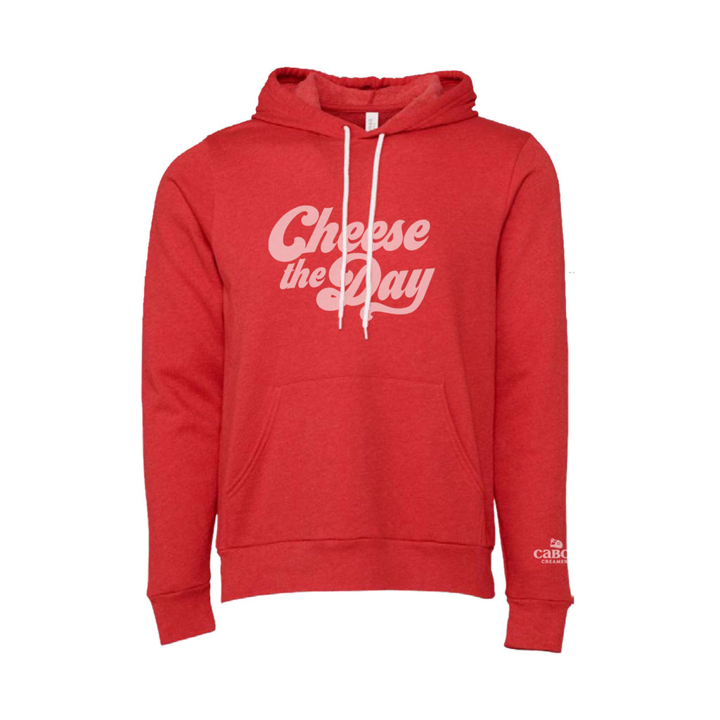 Cheese The Day Hoodie-Clothing-Cabot Creamery