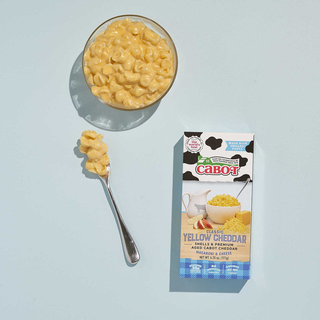 Yellow Cheddar Mac & Cheese-Spec Food-Cabot Creamery