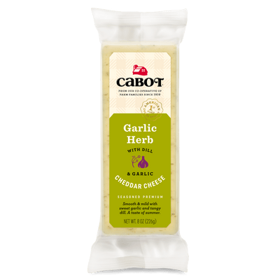 Garlic Herb Cheddar Cheese