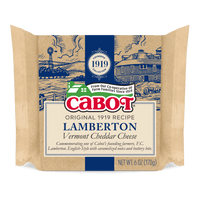 Cabot Creamery Lamberton Cheddar Cheese Cheese 6oz Dairy Bar 
