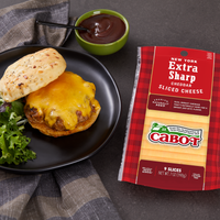 Cabot Creamery New York Extra Sharp Cheddar Cheese Cheese 7oz Slices 