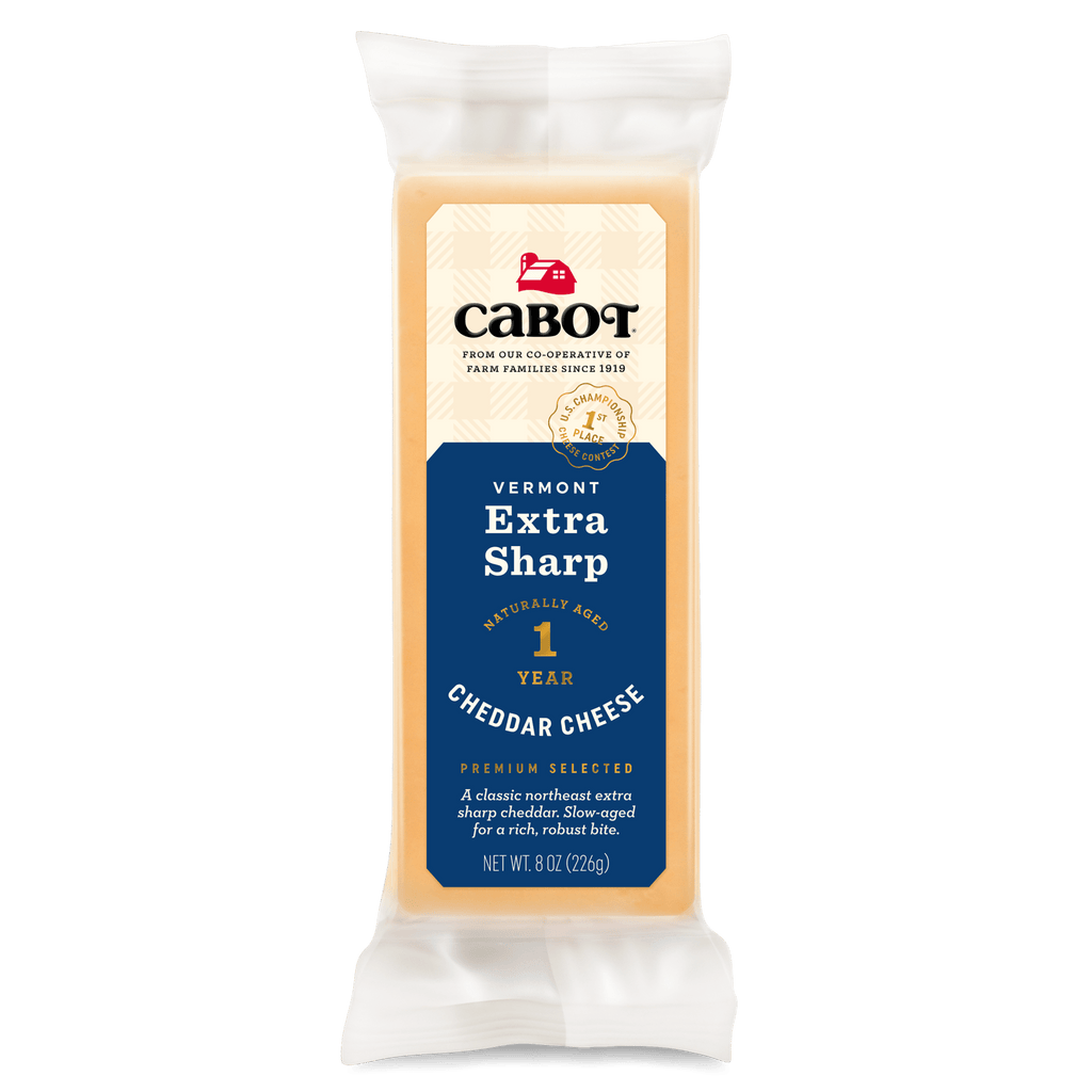Cabot Creamery Extra Sharp Cheddar Cheese Cheese 8oz Deli Bar 